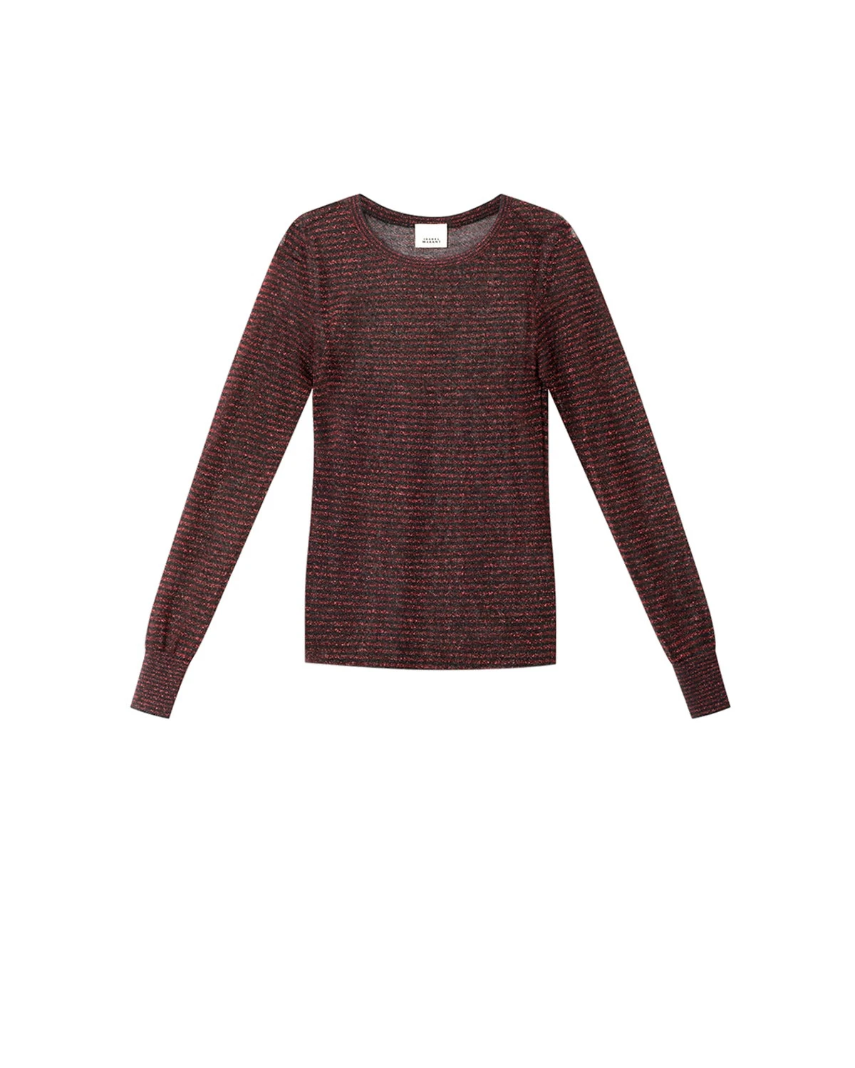 Isabel Marant Cenaya Sweater in Black and Red Isabel Marant Cenaya Sweater in Black and Red | Women | Coveti