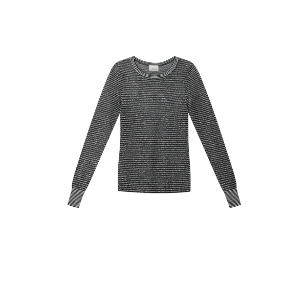 Cenaya Sweater in Black and Silver