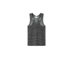 Isabel Marant Cevara Tank Top in Black and Silver | Women | Coveti