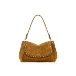 Isabel Marant Chany M Suede Bag in Cognac | Women | Coveti
