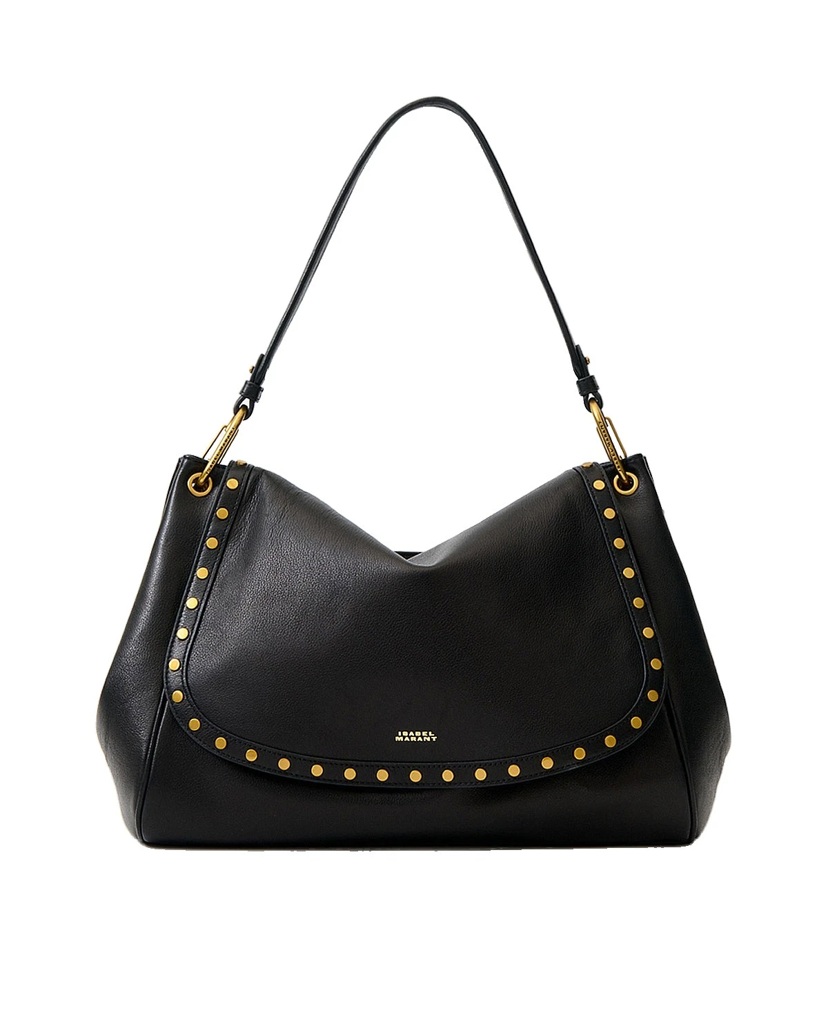 Isabel Marant Chany XL Leather Bag in Black Isabel Marant Chany XL Leather Bag in Black | Women | Coveti