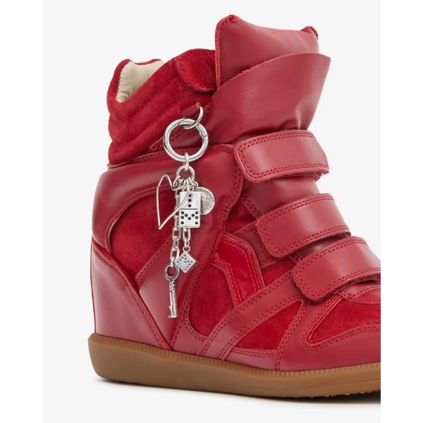 Isabel Marant Charm Keychain in Silver | Bag charms | Coveti