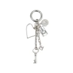 Isabel Marant Charm Keychain in Silver | Women | Coveti