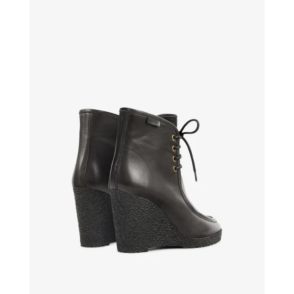 Isabel Marant Cylia Ankle Boots in Black | Boots | Coveti