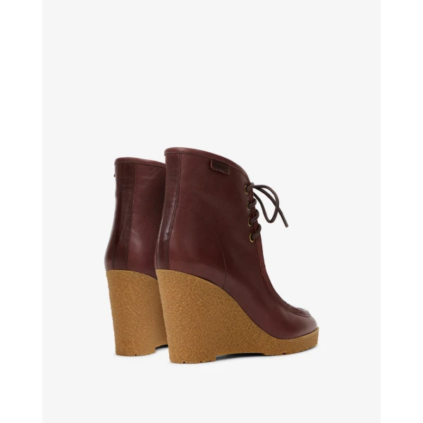 Isabel Marant Cylia Ankle Boots in Dark Brown | Boots | Coveti