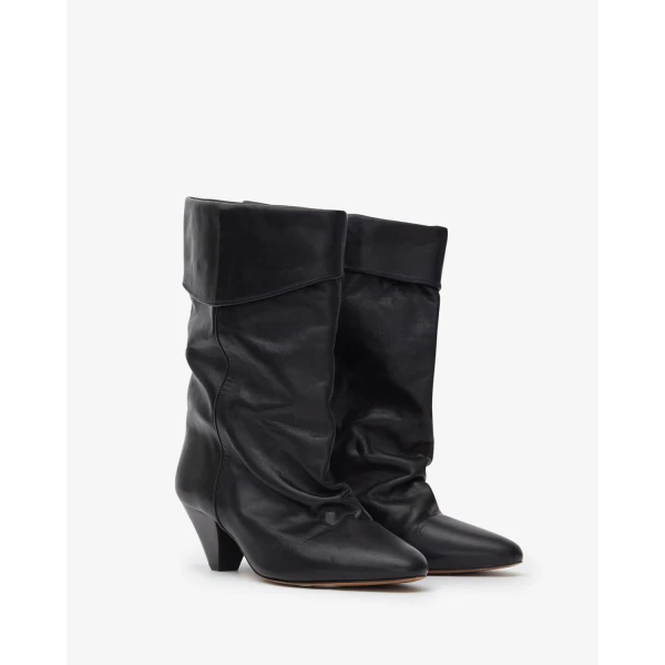 Isabel Marant Dalby Ankle Boots in Black | Boots | Coveti
