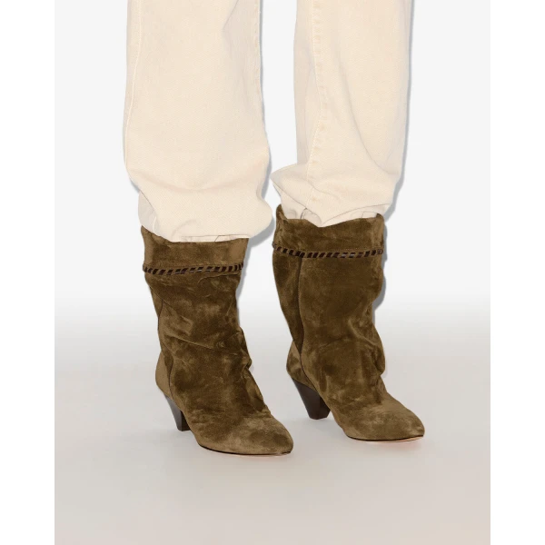 Isabel Marant Dalby Boots in Bronze | Boots | Coveti