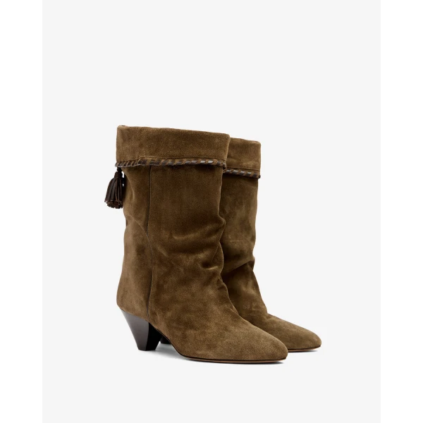 Isabel Marant Dalby Boots in Bronze | Boots | Coveti