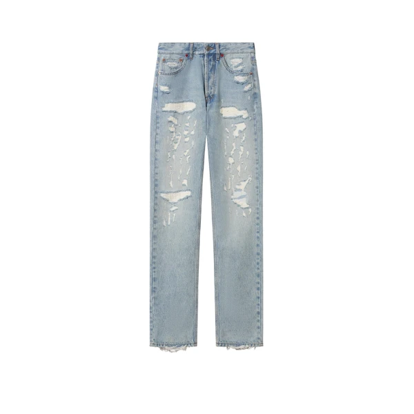 Daya Regular Jeans in Used Blue