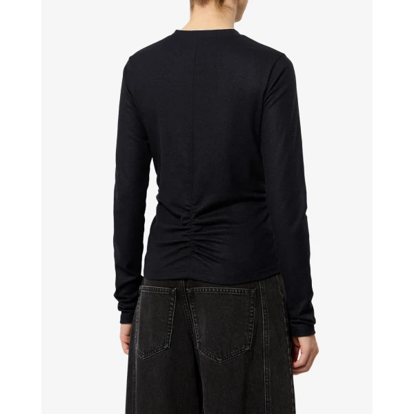 Isabel Marant Delesa Top in Black | Tops | Coveti