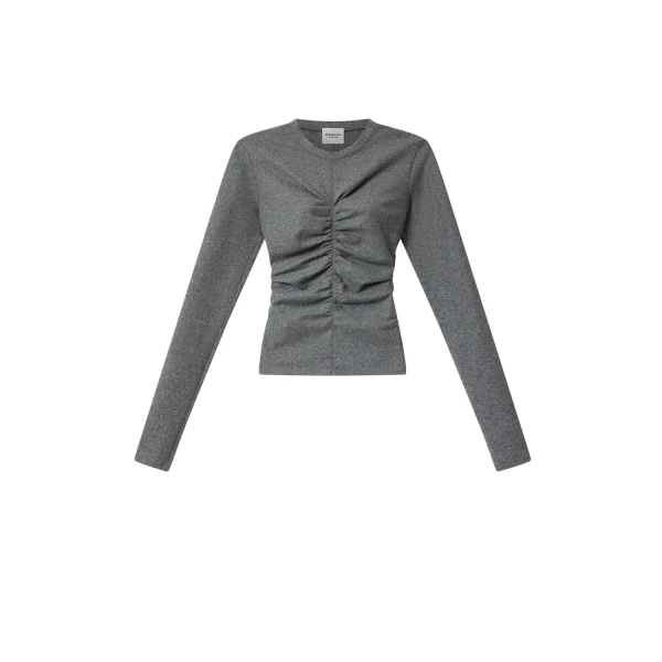 Delesa Top in Gray