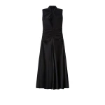 Isabel Marant Delfi Silk Dress in Black | Women | Coveti