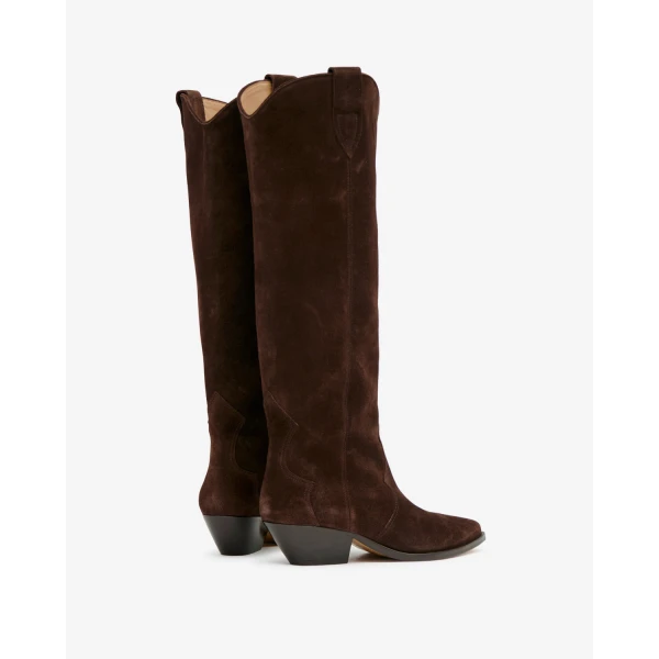 Isabel Marant Denvee Boots in Chocolate | Boots | Coveti