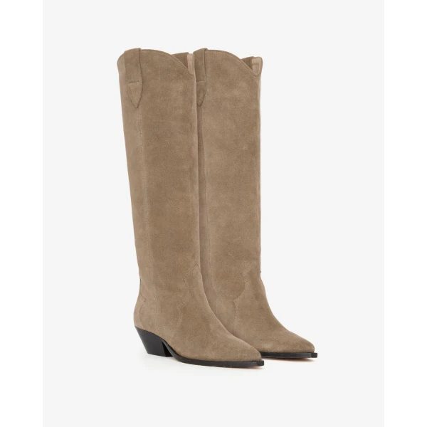 Isabel Marant Denvee Boots in Taupe | Boots | Coveti