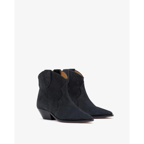 Isabel Marant Dewina Ankle Boots in Black | Boots | Coveti