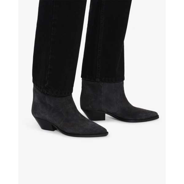Isabel Marant Dewina Ankle Boots in Black | Boots | Coveti