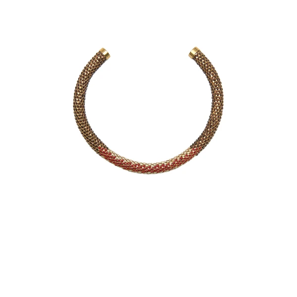 Doria Choker in Red