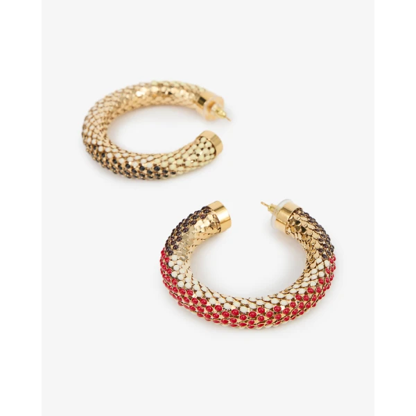 Isabel Marant Doria Earrings in Red | Earrings | Coveti
