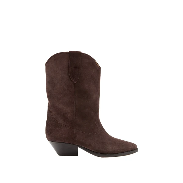 Isabel Marant Duerto Ankle Boots in Chocolate | Women | Coveti