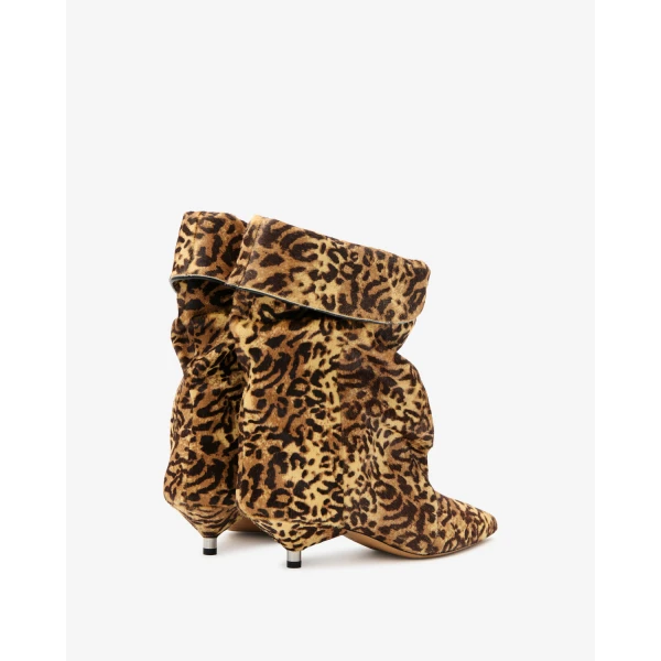 Isabel Marant Edrik Ankle Boots in Fauve | Boots | Coveti