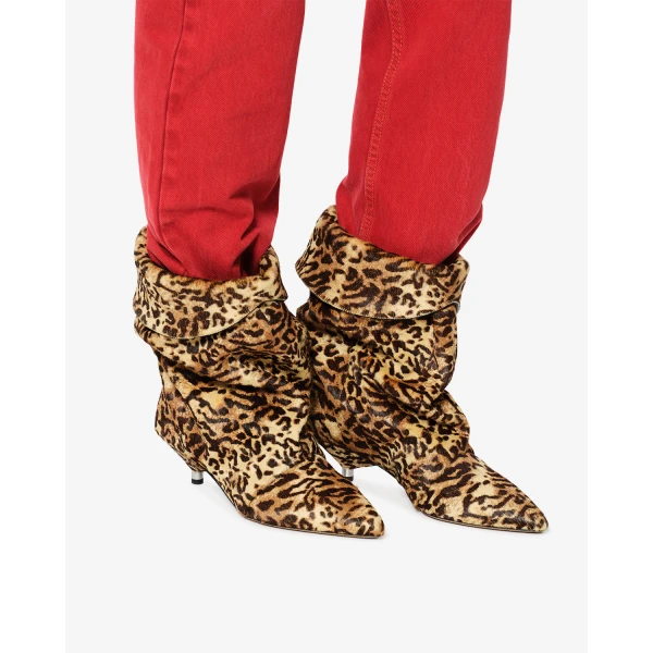 Isabel Marant Edrik Ankle Boots in Fauve | Boots | Coveti