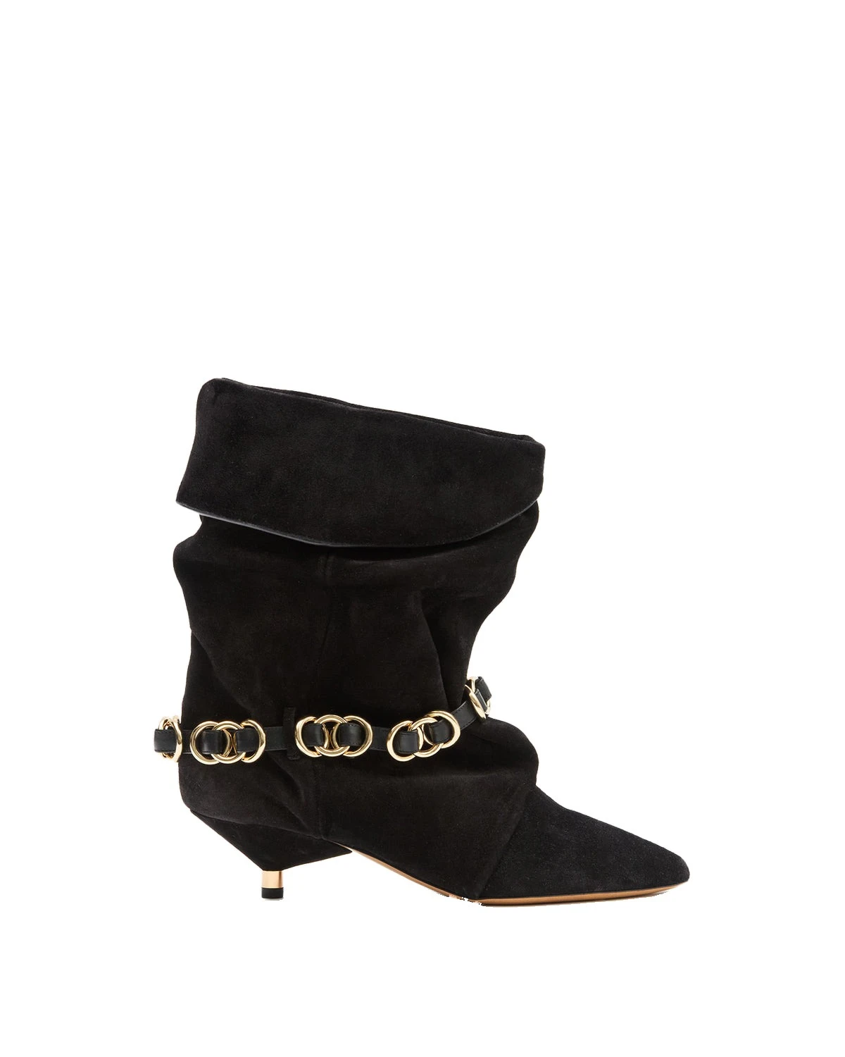 Isabel Marant Edrik Rings Ankle Boots in Black Isabel Marant Edrik Rings Ankle Boots in Black | Women | Coveti