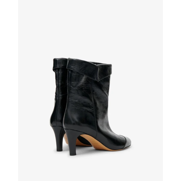 Isabel Marant Eldra Ankle Boots in Black | Boots | Coveti