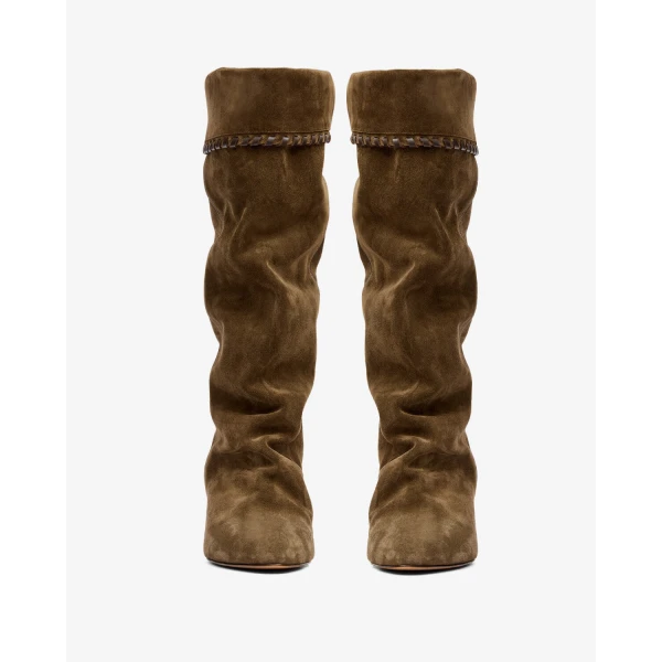 Isabel Marant Elita Boots in Bronze | Boots | Coveti
