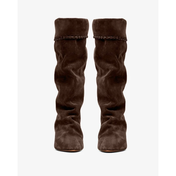 Isabel Marant Elita Boots in Chocolate | Boots | Coveti