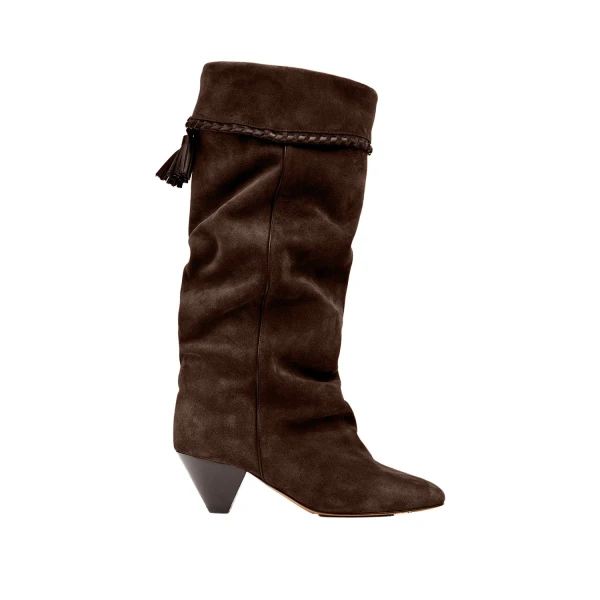Elita Boots in Chocolate