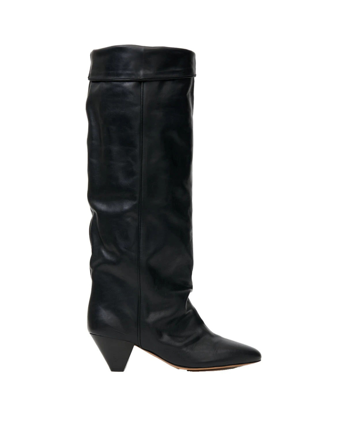 Isabel Marant Elita Leather Boots in Black Isabel Marant Elita Leather Boots in Black | Women | Coveti