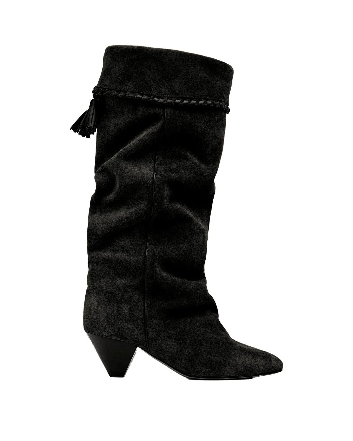 Isabel Marant Elita Suede Boots in Faded Black Isabel Marant Elita Suede Boots in Faded Black | Women | Coveti