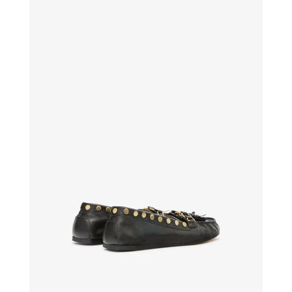 Isabel Marant Faxel Loafers in Black | Loafers | Coveti