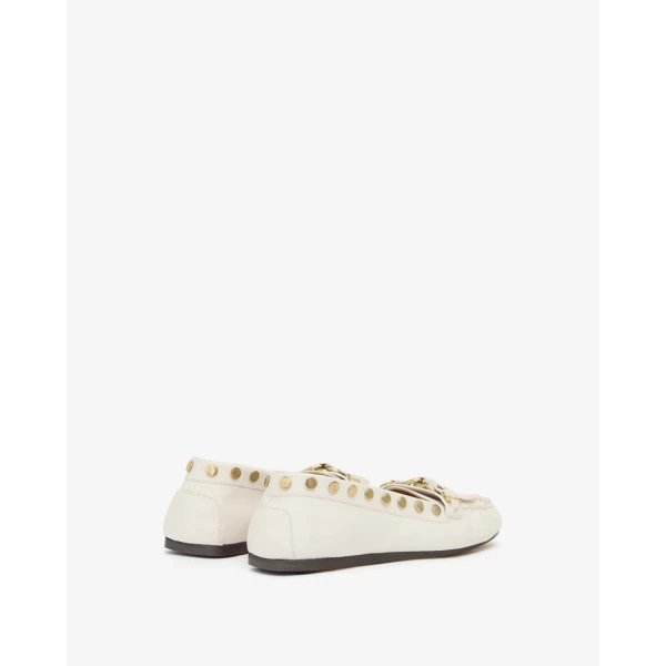 Isabel Marant Faxel Loafers in Chalk | Loafers | Coveti