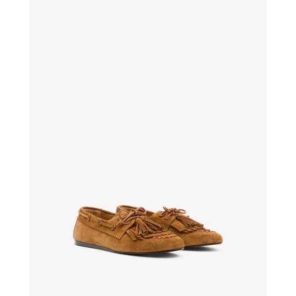 Isabel Marant Fersi Loafers in Brown | Loafers | Coveti