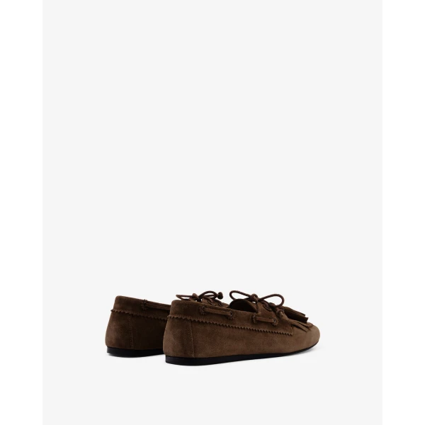 Isabel Marant Fersi Loafers in Chocolate | Loafers | Coveti