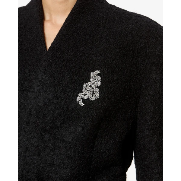 Isabel Marant Festive Feather Brooch in Silver | Brooches & Pins | Coveti