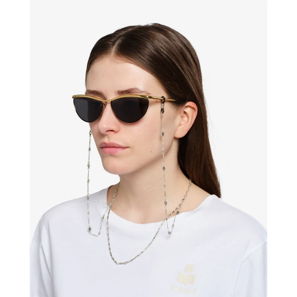 Isabel Marant Filippa Glasses Chain in Silver | Accessories | Coveti