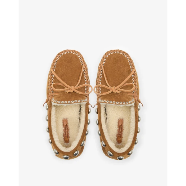 Isabel Marant Fitza Loafers in Cognac | Loafers | Coveti