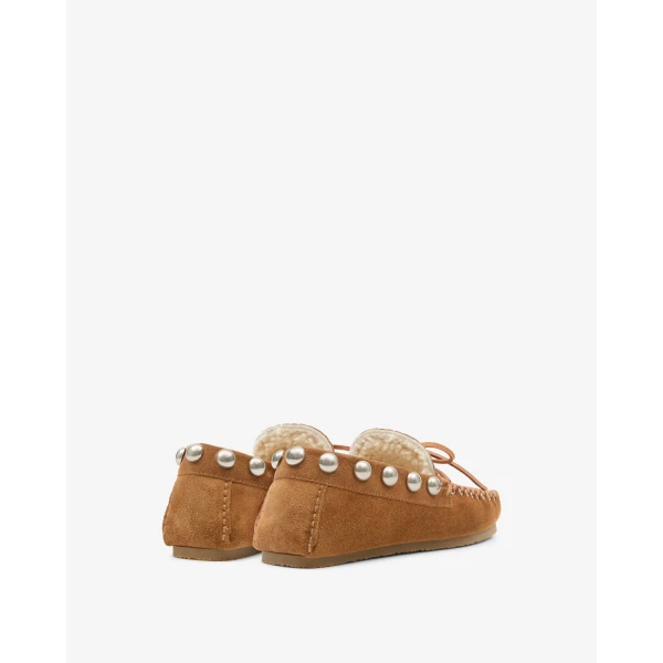 Isabel Marant Fitza Loafers in Cognac | Loafers | Coveti