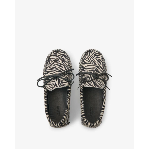 Isabel Marant Fitza Loafers in Zebra | Loafers | Coveti