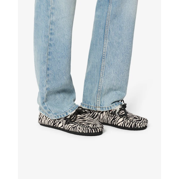 Isabel Marant Fitza Loafers in Zebra | Loafers | Coveti