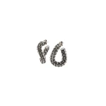 Isabel Marant Funky Ring Chain Earrings in Silver | Women | Coveti