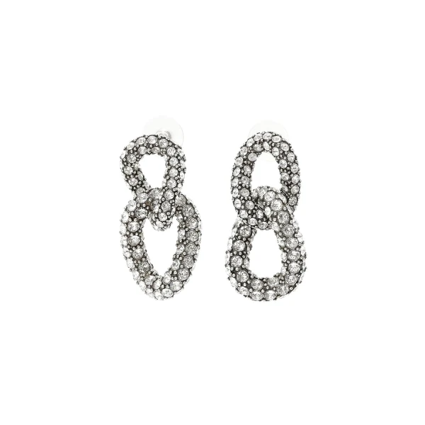 Isabel Marant Funky Ring Earrings in Silver | Women | Coveti