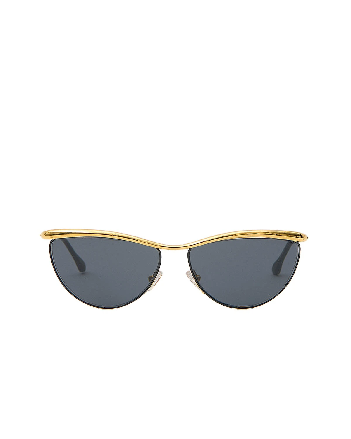 Isabel Marant Glam Cat-Eye Sunglasses in Gold Black and Grey Isabel Marant Glam Cat-Eye Sunglasses in Gold Black and Grey | Women | Coveti