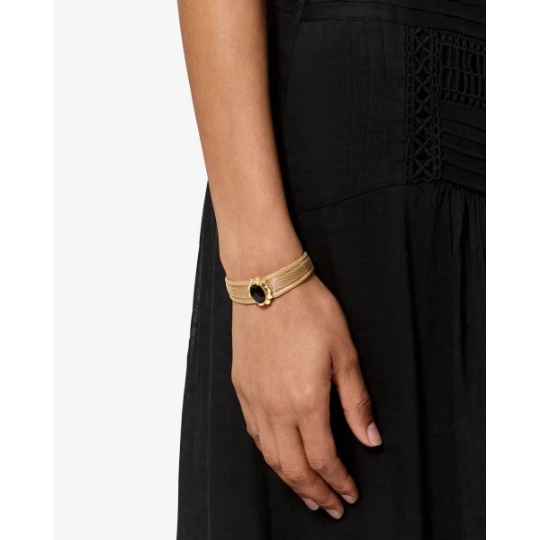 Isabel Marant Hanae Bracelet in Black | Bracelets | Coveti
