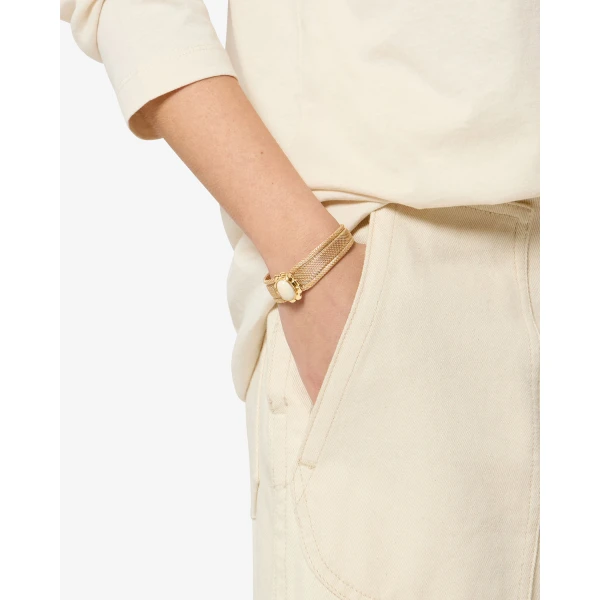 Isabel Marant Hanae Bracelet in Ecru | Bracelets | Coveti