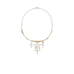 Isabel Marant Heija Choker in Silver and Gold | Women | Coveti