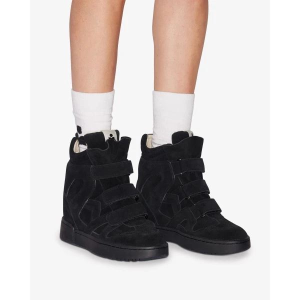 Isabel Marant IM3 Sneakers in Black | Sneakers | Coveti