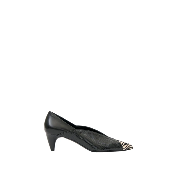 Ilou Pumps in Black and Zebra